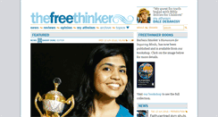 Desktop Screenshot of freethinker.co.uk